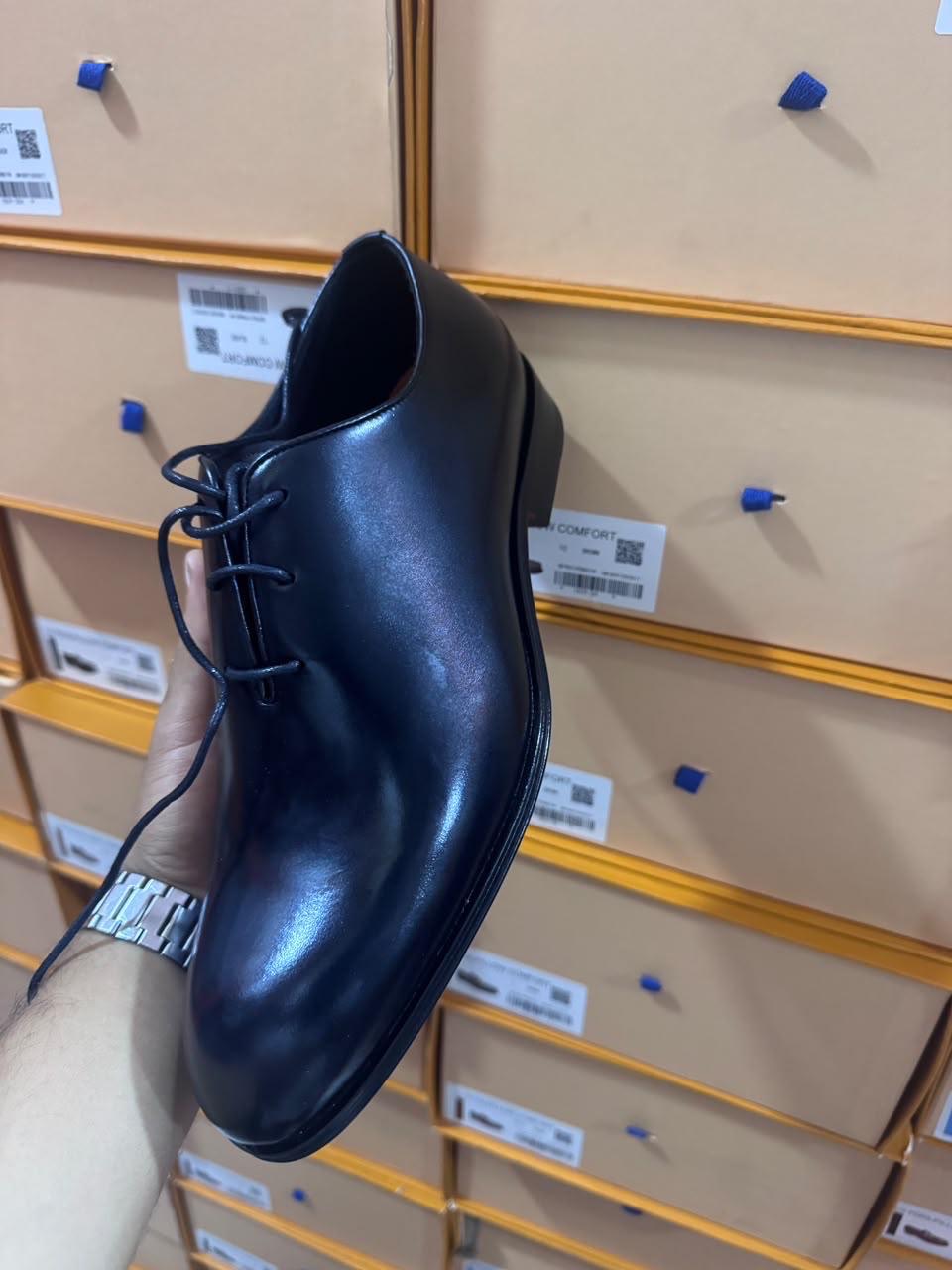 Souliers à lacets · Noir